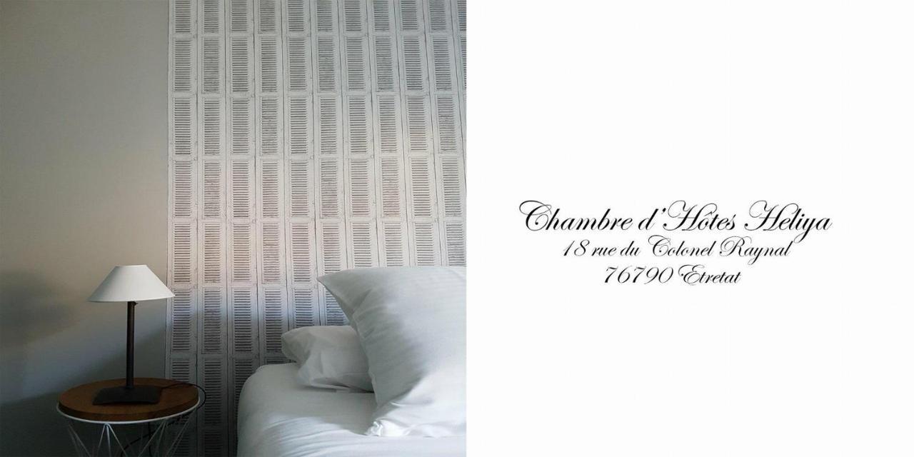 Chambre D'Hotes Heliya Етрета Екстер'єр фото